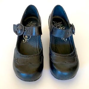 Dansko Black Mary Janes Size 36